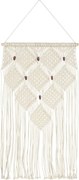 vidaXL Cuier de perete din macrame, 40x80, bumbac