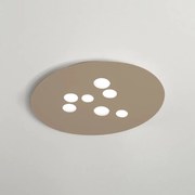Plafoniera moderna Luna 60x72,5cm, alb sau gri