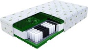 Saltea cu arcuri împachetate Queemi 180x200 - husă Aloe Vera