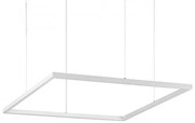 Lustra LED design modern geometric ORACLE SLIM SP D070 SQUARE 3000K ON-OFF WH