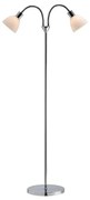 Nordlux - Lampadar RAY 2xE14/25W/230V crom lucios