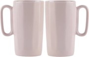 Căni roz 2 buc. din gresie 330 ml Fuori – Vialli Design