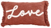 Pernă decorativă 50x30 cm Cotton Slub Love - Tiseco Home Studio