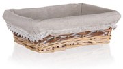 Coș din răchită Home Decor Duo, 21 x 16 x 6,5 cm, 21 x 16 x 6,5 cm