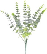 Plantă artificială Eucalipt verde, 19 x 19 x 39 cm