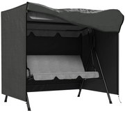Outsunny Husă de protecție pentru balansoar de grădină din material Oxford 177 x 114 x 152 cm gri închis | Aosom Romania