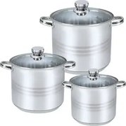 Set oale Floria ZLN4045, 6 piese, pentru toate sursele de caldura, Inox