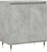 vidaXL Servantă, gri beton, 60x35x70 cm, lemn prelucrat