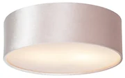 Plafoniera moderna roz 30 cm cu interior auriu - Drum