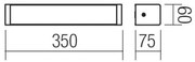 Redo 01-1423 - Aplică perete baie LED LEDO LED/8W/230V IP44