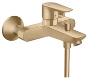 Baterie cada - dus Hansgrohe Talis E monocomanda bronz periat