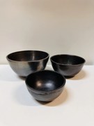 Set 3 boluri gri Antique