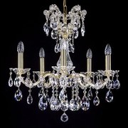 Candelabru Cristal Bohemia Exclusive 5 brate, diam.60cm MARIA TEREZIA 34 CE