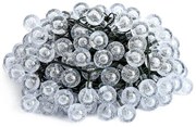 Brilagi- Ghirlandă solară decorativă LED BUBBLE 200xLED/8 funcții 20m IP65 alb cald