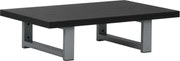 vidaXL Mobilier de baie, negru, 60 x 40 x 16,3 cm
