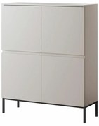 Dulap Bennasi B1  (bej + negru). 1100310