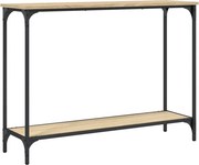 vidaXL Măsuță consolă, stejar sonoma, 101x30,5x75 cm, lemn prelucrat