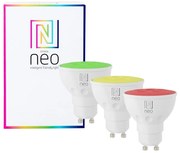 Immax NEO 07777C - Set 3x LED RGB+CCT GU10/4,8W/230V dimabil Tuya