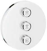 Baterie alba dus Grohe Grohtherm SmartControl cu 3 iesiri