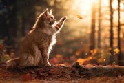 Fotografie Autumn Cat, Marcel Egger