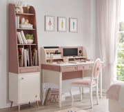 Set Birou Elegance 3 in 1 ,   Birou + Unitate + Biblioteca