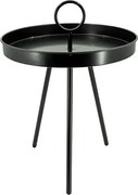 Masuta de gradina SIRVON metalica 50x70 cm, neagra