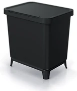 Coș de gunoi, 29 l, negru