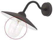 Abajur de rezervă din sticlă VIGO E27 170x100 mm