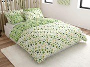 Lenjerie de pat policoton GREEN TREES POLY verde Dimensiune lenjerie de pat: 70 x 90 cm | 140 x 200 cm