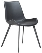 Scaun din piele artificială DAN–FORM Denmark Hype , negru