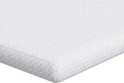 vidaXL Suport pentru saltea Alb 200 x 200 cm Material jacquard