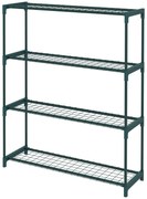 Outsunny Raft de Colț pentru Plante pe 4 Nivele, Suport Lemn pentru Expunerea Ghivecelor, Ideal Cameră sau Balcon | Aosom Romania