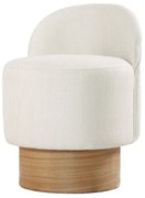 Barren Pouf Cream Taburet