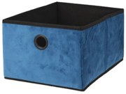 Cutie depozitare, deschisă, culoarea albastru, 32x25x8 cm, Storage Solutions