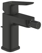 Baterie bideu monocomanda Grohe Cubeo cu ventil Pop-Up negru mat