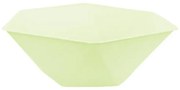 Colorat Vert Decor Adânci farfurii hexagonale verzi set de 6 - 15,8 cm