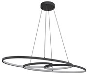 Lustră LED pe cablu Globo 67177-40 SPIRA LED/39W/230V 2700/4000/6500K