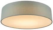 Plafoniera verde 40 cm cu LED inclus - Drum LED