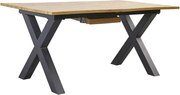 Masa extensibila design industrial Wild 180-220x90cm