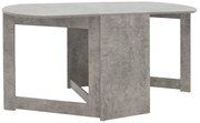 Masa Pliabila Malinne Gri Antichizat 160x80 Cm