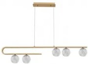 Suspensie moderna 5 becuri G9 Mirano 9960273 Nova Luce