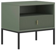 Noptieră SUE verde/negru