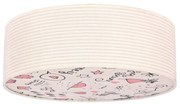 Plafonieră pentru copii KIDDY 2xE27/40W/230V bej/roz