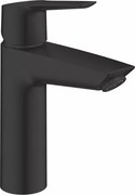Baterie lavoar Grohe Start negru mat cu ventil Click-Clack