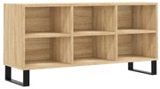 vidaXL Comodă TV, stejar sonoma, 103,5x30x50 cm, lemn compozit
