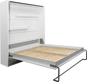 Pat rabatabil vertical Modern 160x200 - alb mat