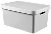 Cutie de depozitare cu capac Curver Infinity, 45 l, gri