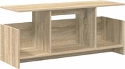 vidaXL Support TV Stejar Sonoma 102 x 35 x 45 cm Lemn compozit