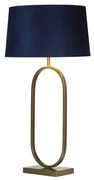 Veioza/Lampa de masa decorativa Modish bronz/navy
