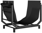 Outsunny Suport pentru Lemne Capacitate 50 kg cu Geantă de Transport Detașabilă Negru | Aosom Romania